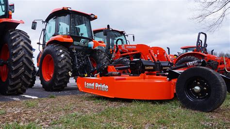 land pride implements kubota tractors